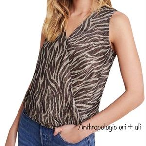 Anthropologie eri + ali Kasi Shimmer blouse